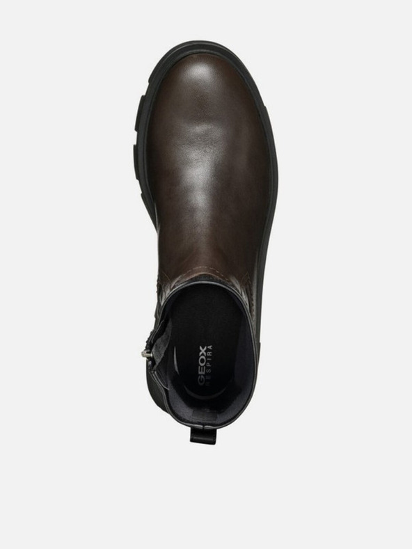 Geox Dunkelbraune Damen Geox Vilde Stiefelette