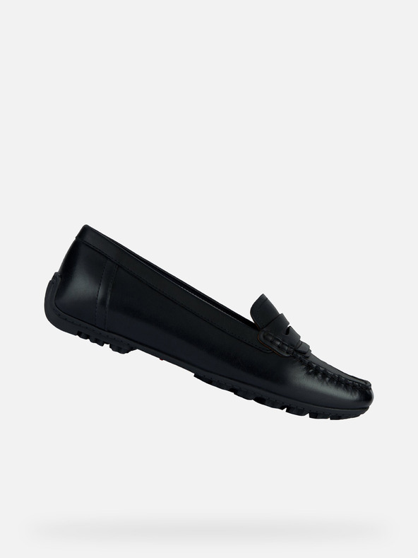 Geox Schwarze Damen Geox Kosmopolis Slipper + Griff