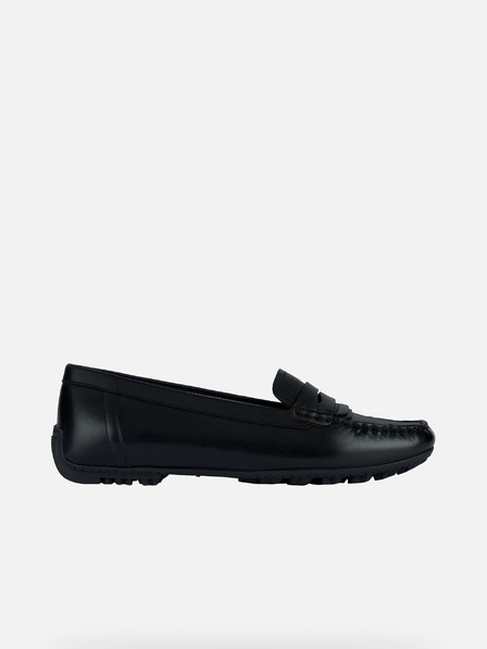 Geox Schwarze Damen Geox Kosmopolis Slipper + Griff