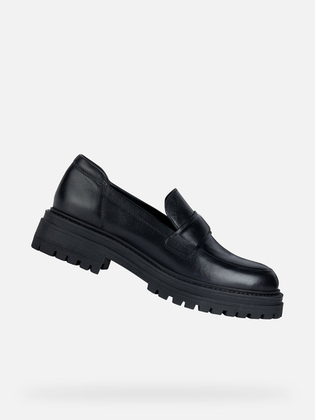 Geox Schwarze Damen Slipper Geox Iridea