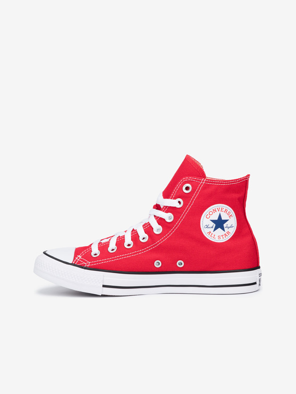 Converse Rote Knöchel-Turnschuhe Converse Chuck Taylor All Star