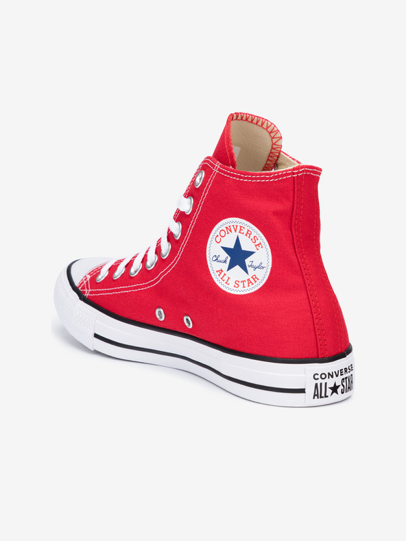Converse Rote Knöchel-Turnschuhe Converse Chuck Taylor All Star