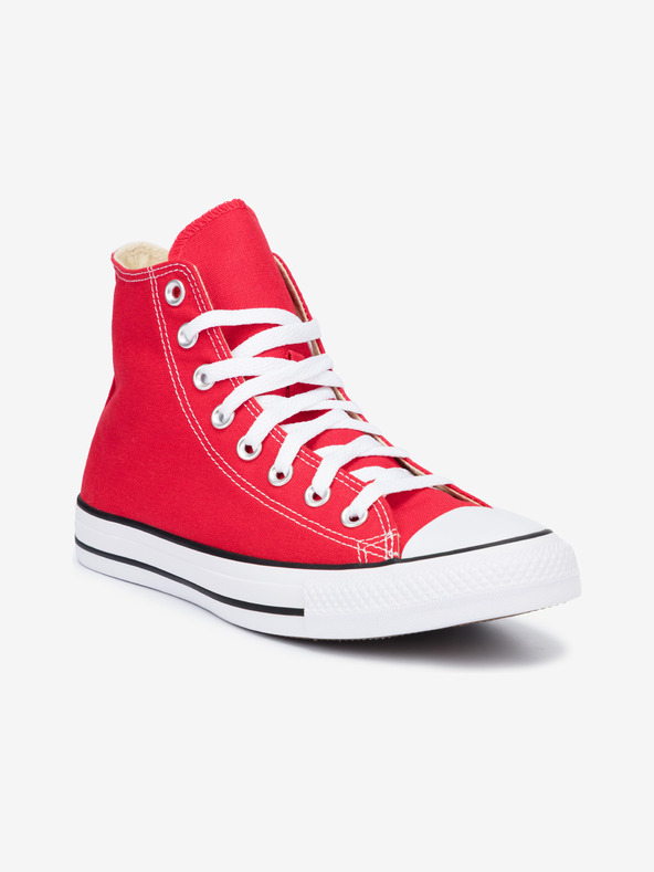Converse Rote Knöchel-Turnschuhe Converse Chuck Taylor All Star