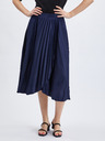 Orsay Dunkelblauer Damen-Midifaltrock ORSAY