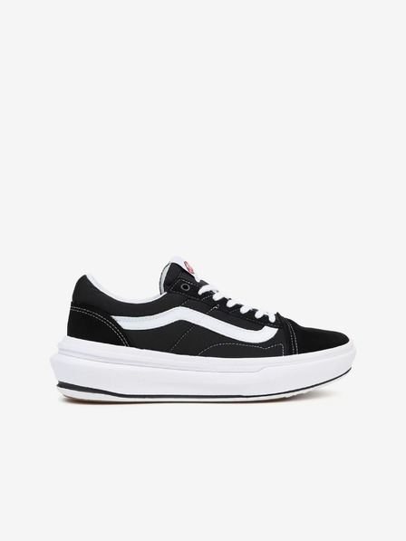 Vans Schwarze Sneakers mit Wildlederdetails VANS