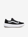 Vans Schwarze Sneakers mit Wildlederdetails VANS