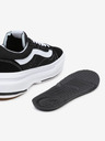 Vans Schwarze Sneakers mit Wildlederdetails VANS