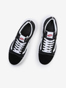 Vans Schwarze Sneakers mit Wildlederdetails VANS