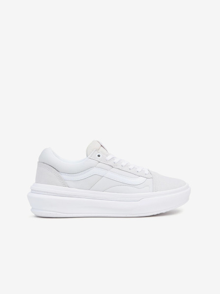 Vans Hellgraue Damen Ledersneakers VANS
