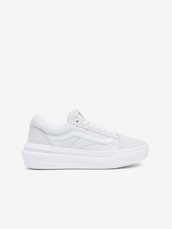 Vans Hellgraue Damen Ledersneakers VANS