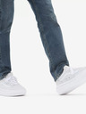 Vans Hellgraue Damen Ledersneakers VANS
