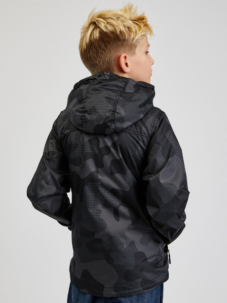 Sam 73 Grau-schwarze Armeejacke für Jungen SAM73 Kashka