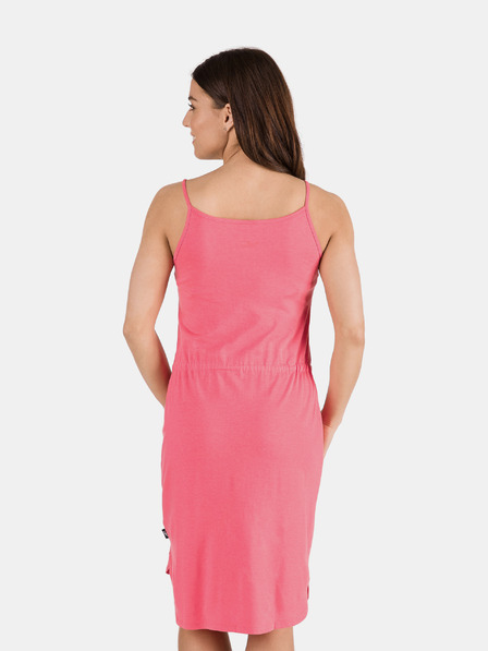 Sam 73 Rosa Damenkleid mit Krawatte SAM 73