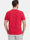 Sam 73 Rotes Herren-T-Shirt SAM 73