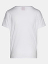 Sam 73 Weißes bedrucktes Damen-T-Shirt SAM 73