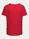 Sam 73 Rotes bedrucktes T-Shirt für Frauen SAM 73