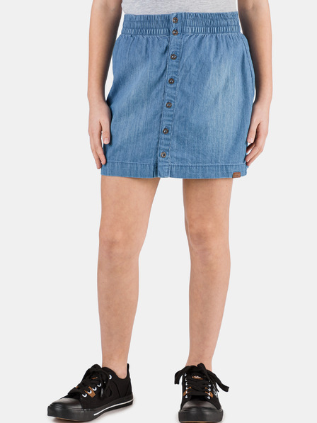 Sam 73 Blauer Mädchen-Jeansrock mit Knöpfen SAM 73