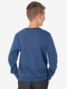 Sam 73 Dunkelblauer bedruckter Kapuzenpullover für Jungen SAM 73 Brandon
