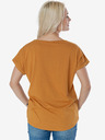 Sam 73 Senffarbenes T-Shirt für Frauen SAM 73