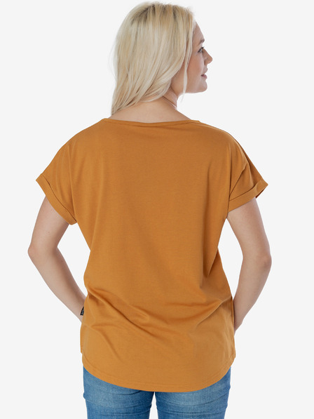 Sam 73 Senffarbenes T-Shirt für Frauen SAM 73