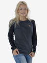 Sam 73 Dunkelgraues T-Shirt für Damen SAM 73