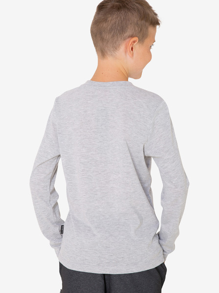Sam 73 Hellgraues T-Shirt für Jungen mit SAM 73-Aufdruck