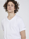 Sam 73 Weißes Herren-T-Shirt SAM 73 Blane