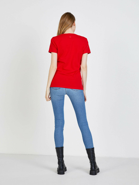 Sam 73 Rotes Damen-T-Shirt SAM 73 Una