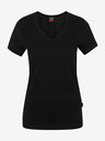 Sam 73 Schwarzes Damen-T-Shirt SAM 73 Una