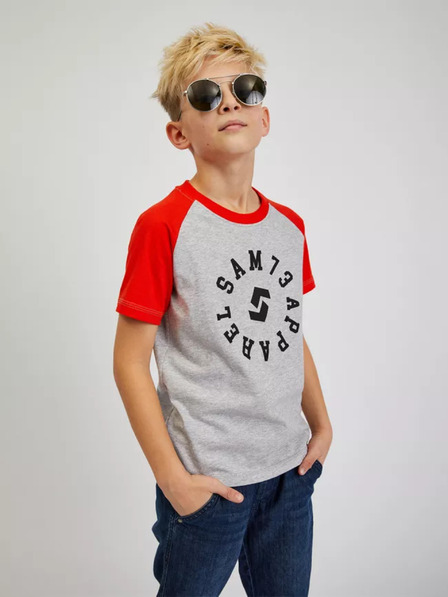 Sam 73 Graues Jungen-T-Shirt SAM 73