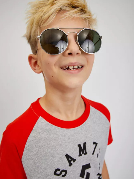 Sam 73 Graues Jungen-T-Shirt SAM 73