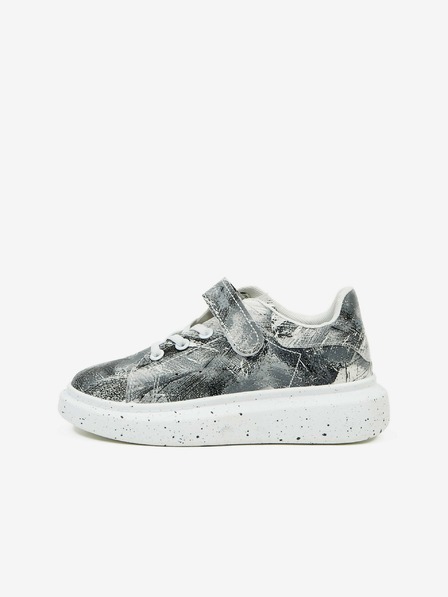 Sam 73 Grau gemusterte Mädchen-Turnschuhe SAM 73 Belesa