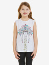 Sam 73 Weißes Tank-Top für Mädchen SAM 73 Josephine