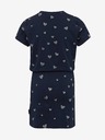 Sam 73 Dunkelblaues gemustertes Kleid für Mädchen SAM 73 Welo