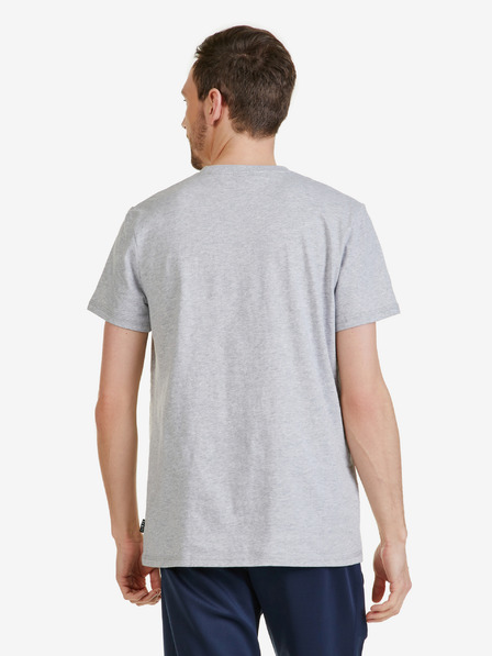 Sam 73 Grau gestromtes Herren-T-Shirt SAM 73 Elijah