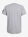 Sam 73 Hellgraues gestreiftes Herren-T-Shirt SAM 73 Freddie
