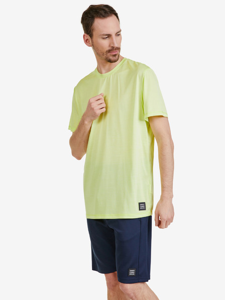 Sam 73 Neongrünes Herren-T-Shirt SAM 73 Eugene