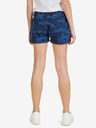 Sam 73 Dunkelblaue gemusterte Shorts für Damen SAM 73 Tamara