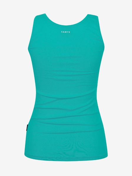Sam 73 Grünes Damen-Basic-Tank-Top SAM 73 India