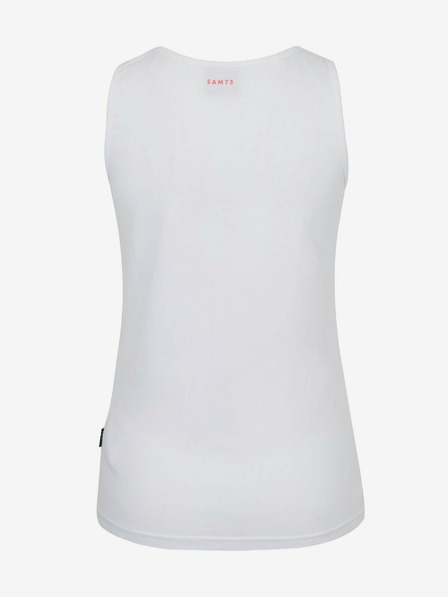 Sam 73 Weißes Damen-Tank-Top SAM 73 Simone