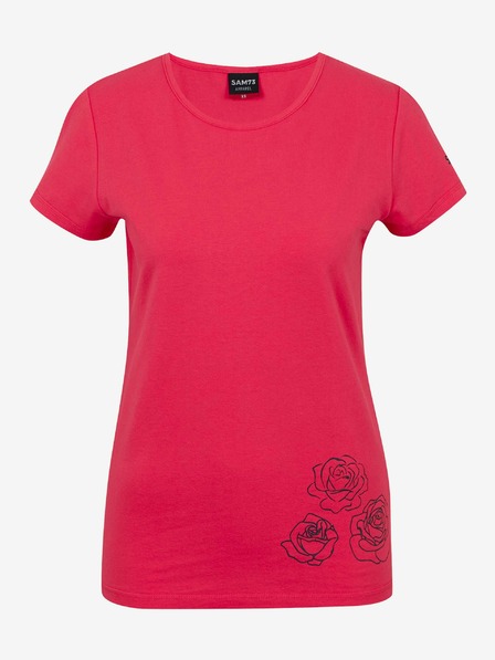 Sam 73 Dunkelrosa Damen-T-Shirt SAM 73 Bethany