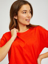 Sam 73 Rotes Damen-Basic-T-Shirt SAM 73 Halle