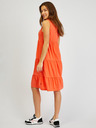 Sam 73 Oranges Damen Sommerkleid mit Rüsche SAM 73 Chantal