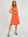 Sam 73 Oranges Damen Sommerkleid mit Rüsche SAM 73 Chantal
