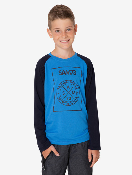 Sam 73 Schwarz-blaues Jungen-T-Shirt SAM 73 Jack