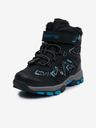 Sam 73 Blaue und schwarze gemusterte Winterstiefel für Jungen SAM 73 Stigg
