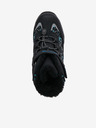 Sam 73 Blaue und schwarze gemusterte Winterstiefel für Jungen SAM 73 Stigg