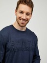 Sam 73 Dunkelblaues Herren-Langarm-T-Shirt SAM 73 Mindart