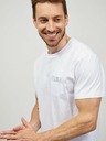 Sam 73 Weißes Herren-T-Shirt SAM 73 Quarip