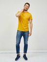 Sam 73 Senffarbenes Herren-T-Shirt SAM 73 Sepot